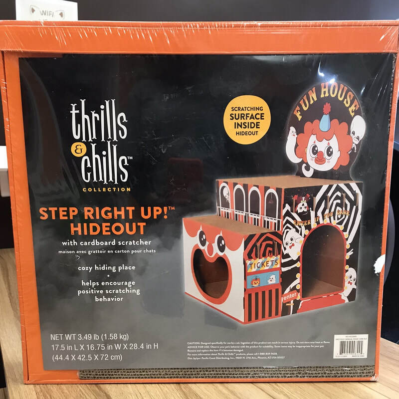 Prizes #2 - #5: 
Cat scratcher Step Right Up Hideout