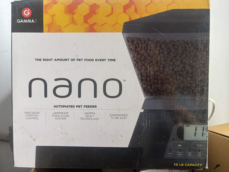 Raffle Prize #2: Gamma2 Nano Automated Dog & Cat Feeder ($50 value)