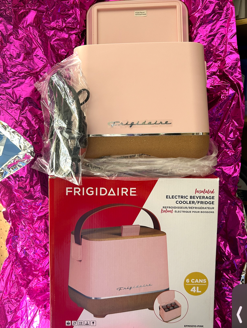 Prize #6 - Frigidaire electric beverage cooler / fridge